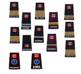 *Dark Navy Rank Epaulettes