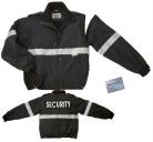 Fleece Safety Rain Jacket